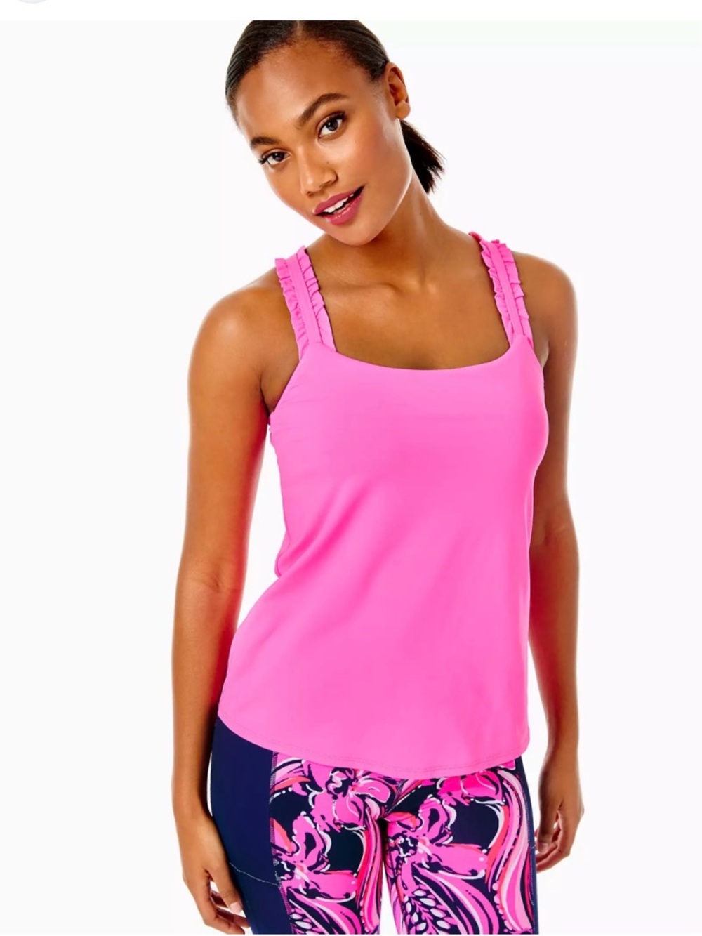 Lilly Pulitzer Lucine Bra Tank UPF 50